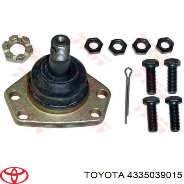 4336039025 Toyota rótula de suspensión superior