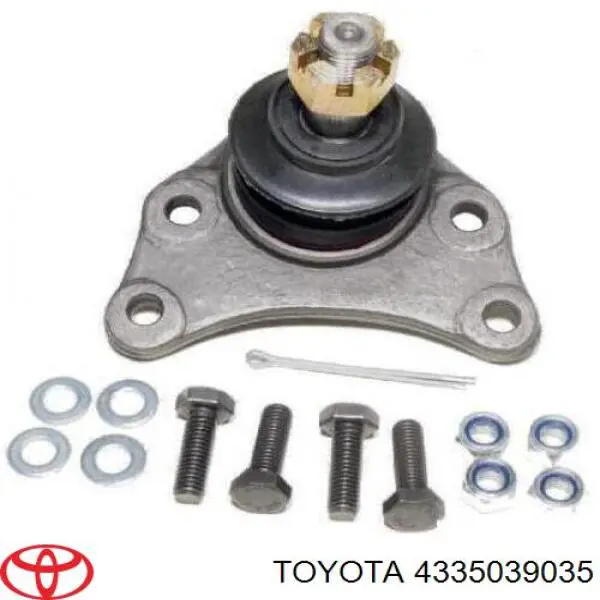 4335039035 Toyota rótula de suspensión superior