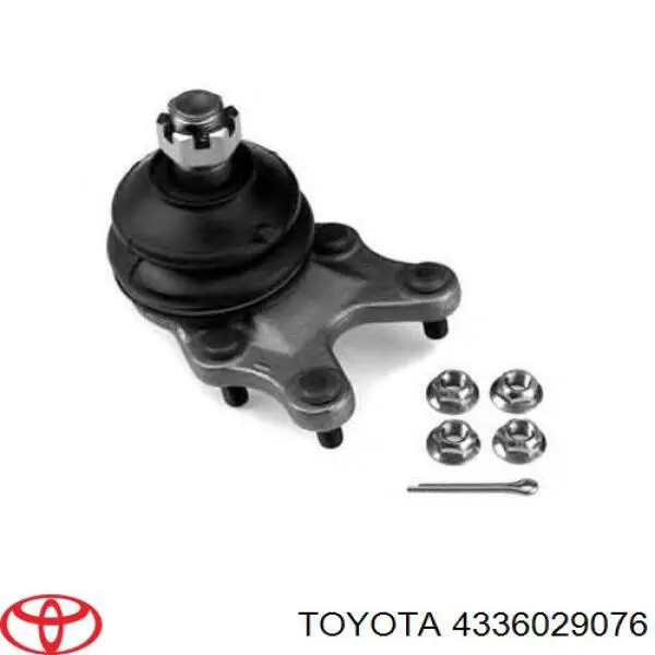 4336029076 Toyota rótula de suspensión superior