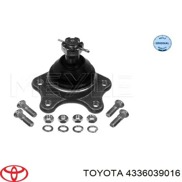 4336039016 Toyota rótula de suspensión superior