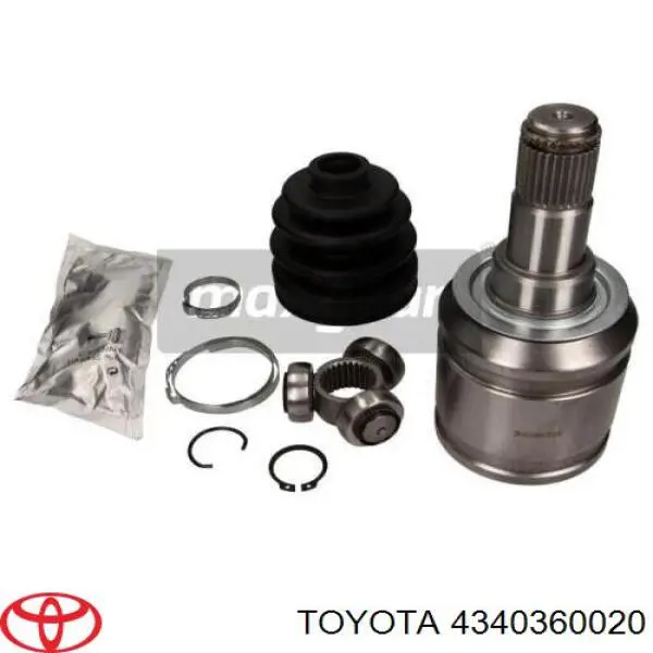Comprar 4340360020 Toyota Junta homocinética interna delantera