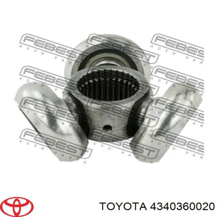 Junta homocinética interna delantera Toyota 4340360020 precio, desde 58,34 EUR