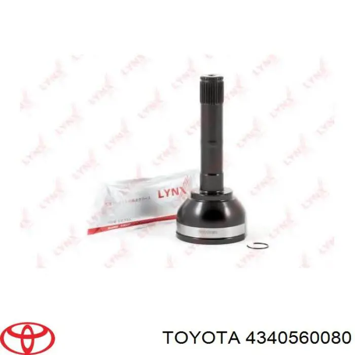 4340560080 Toyota Junta homocinética
