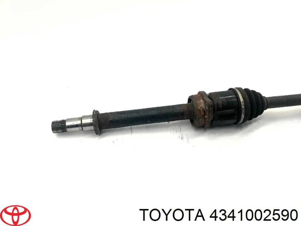 4341002590 Toyota árbol de transmisión delantero derecho