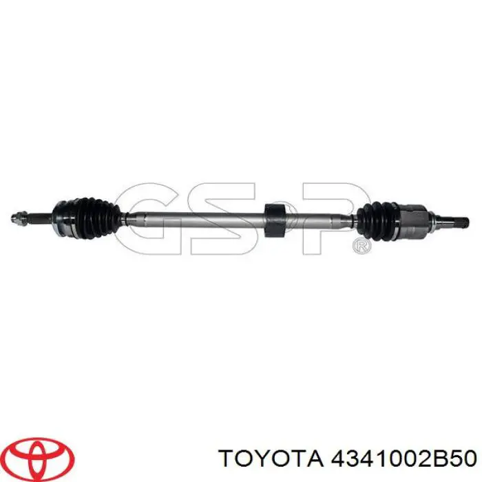 Comprar 4346009X60 Toyota Semieje delantero derecho