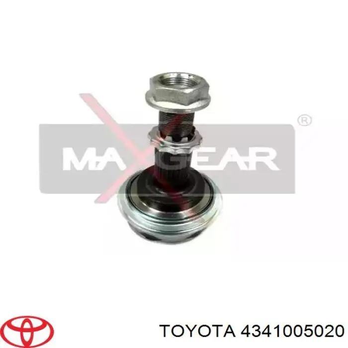 4341005020 Toyota árbol de transmisión delantero derecho