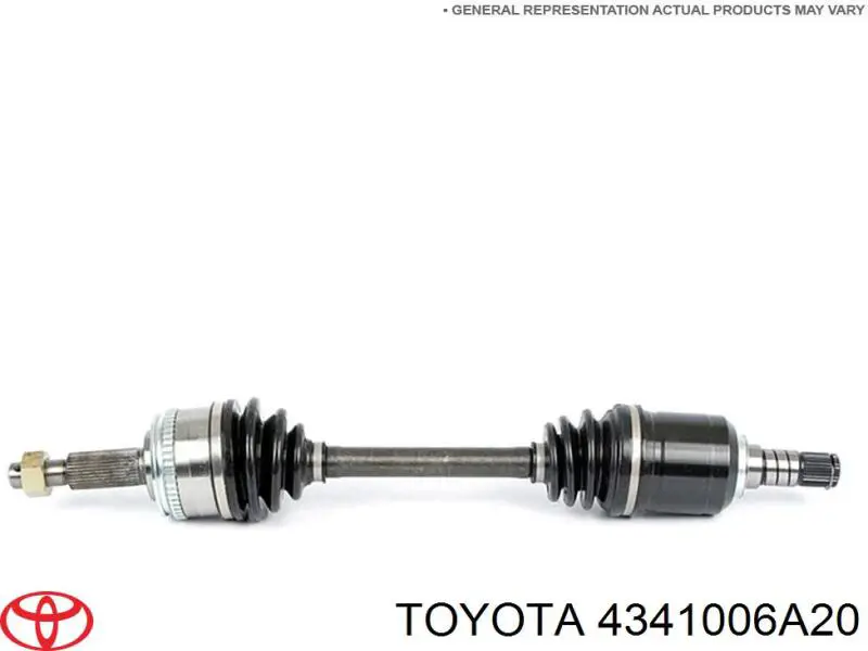 4341006A20 Toyota árbol de transmisión delantero derecho