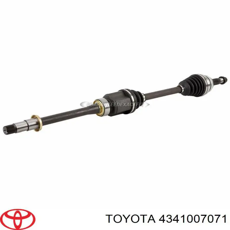 Semieje delantero derecho Toyota 4341006A40