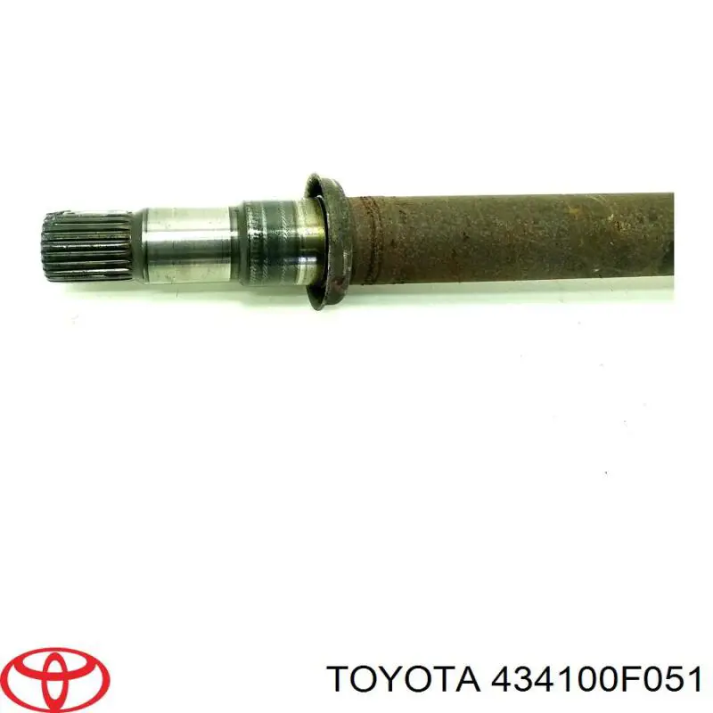 434100F051 Toyota árbol de transmisión delantero derecho