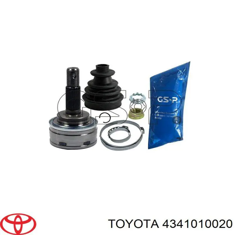 4341010060 Toyota junta homocinética exterior delantera