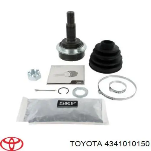 4341010150 Toyota junta homocinética exterior delantera