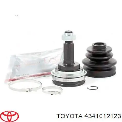 4341012123 Toyota árbol de transmisión trasero derecho