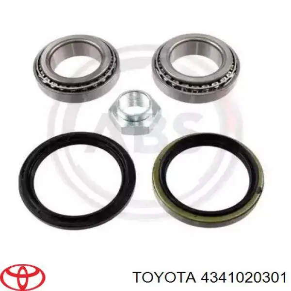 4341020301 Toyota árbol de transmisión trasero derecho