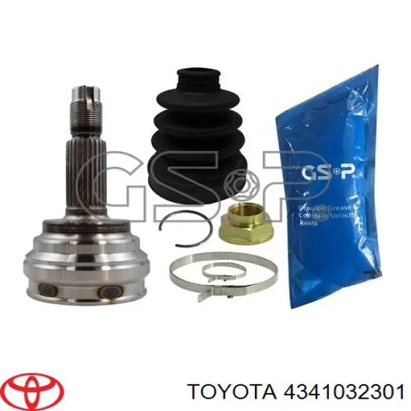 4341032301 Toyota junta homocinética exterior delantera