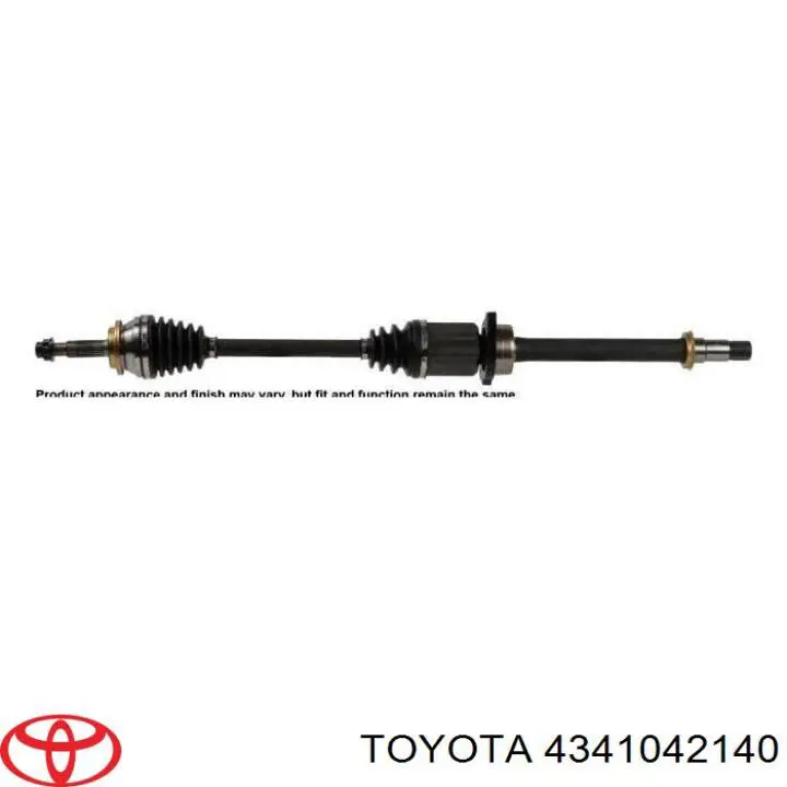 434100R011 Toyota árbol de transmisión delantero derecho