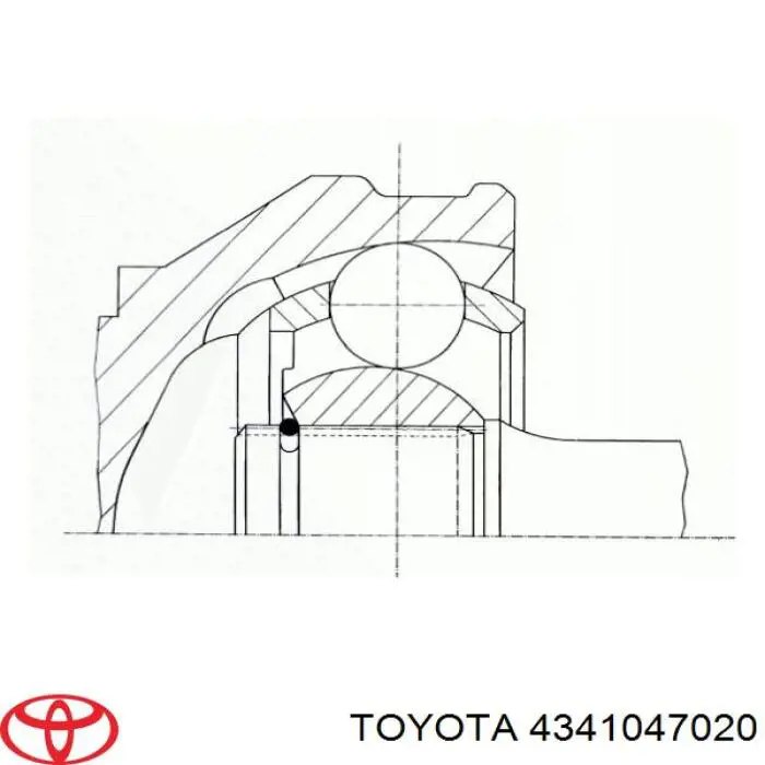 Semieje delantero derecho Toyota 4341047020 precio, desde 127,69 EUR