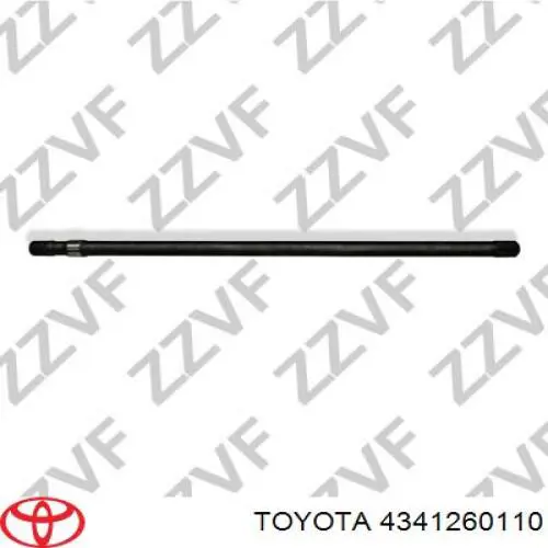 Semieje delantero izquierdo Toyota 4341260110 precio, desde 91,88 EUR