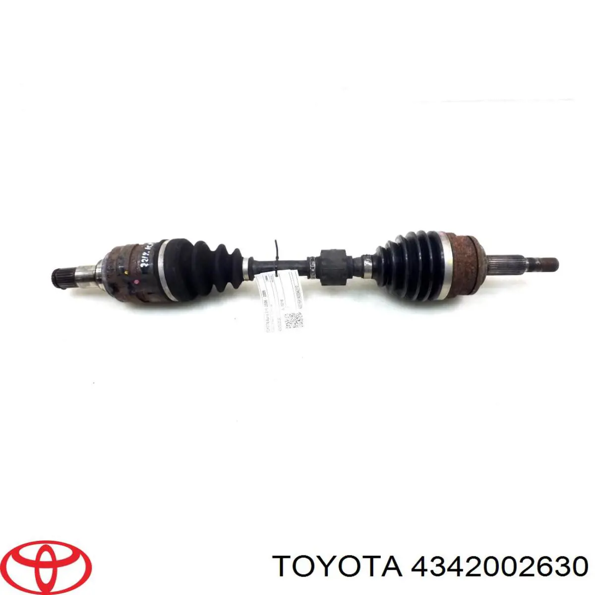 Árbol de transmisión delantero izquierdo para Toyota Corolla (E15)