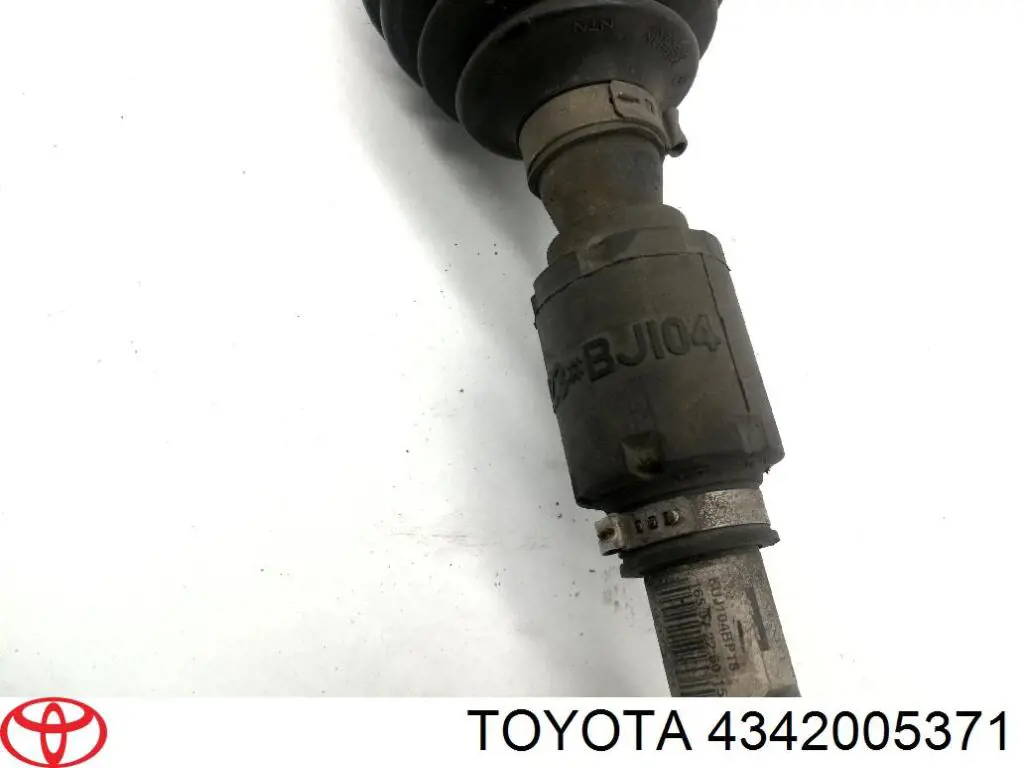4342005372 Toyota árbol de transmisión delantero izquierdo