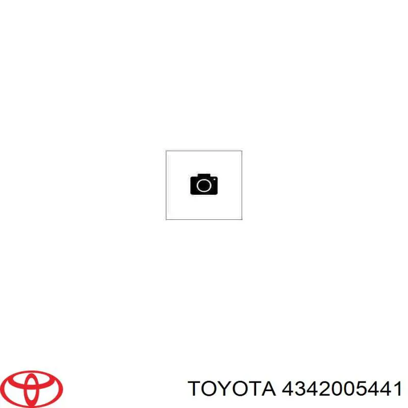 4342005441 Toyota árbol de transmisión delantero izquierdo