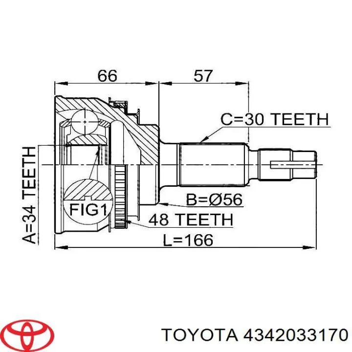 4342033170 Toyota