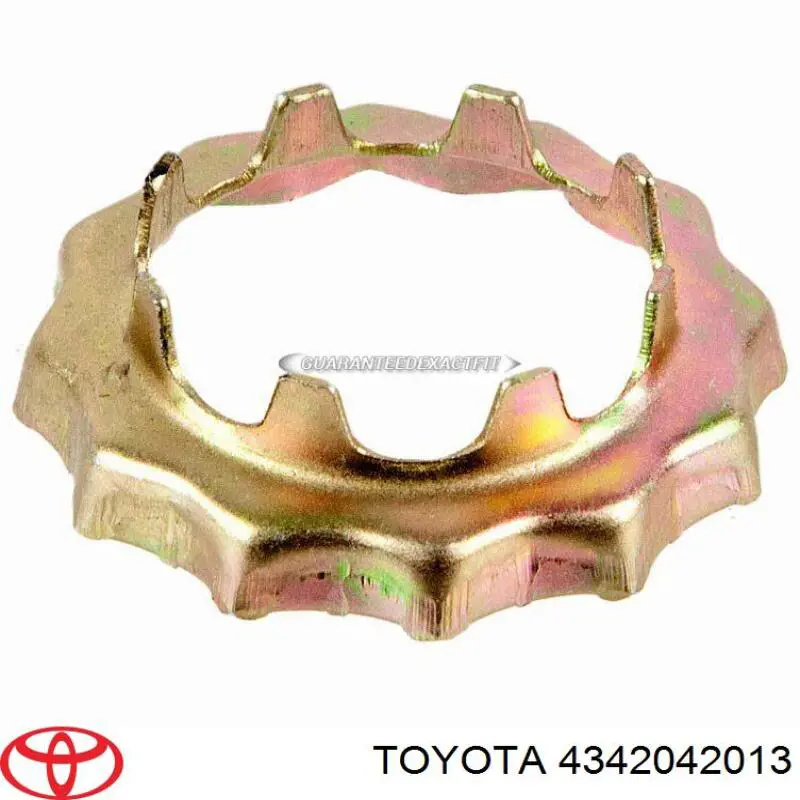 4342042013 Toyota árbol de transmisión delantero izquierdo