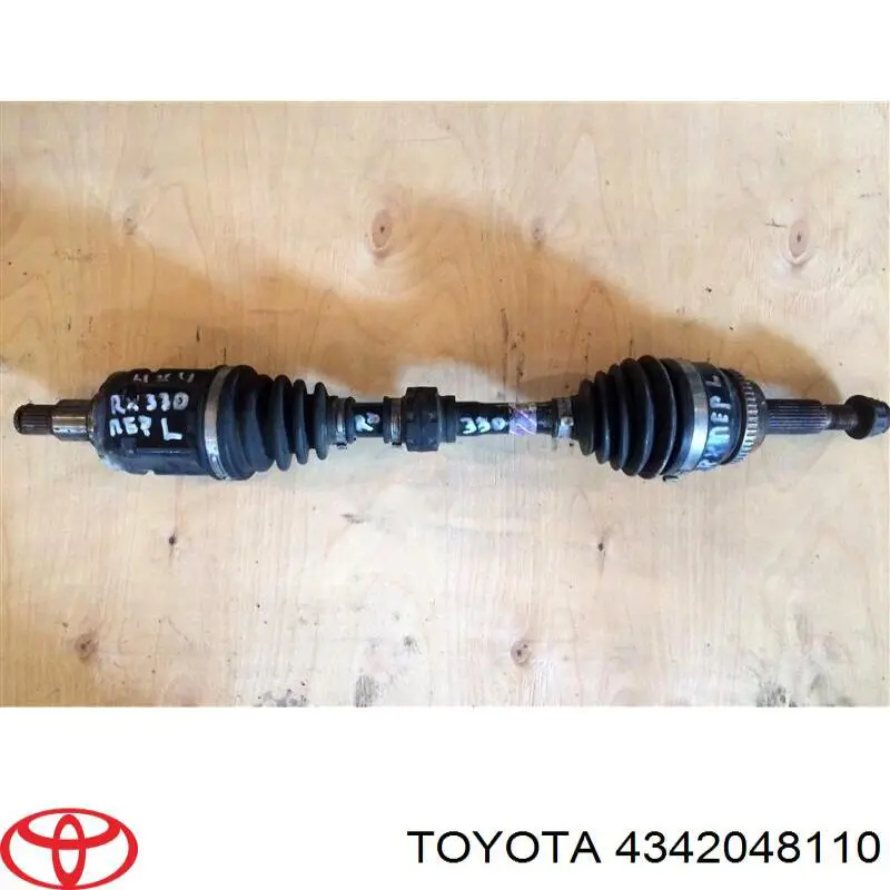 Comprar 4342048110 Toyota Semieje delantero izquierdo