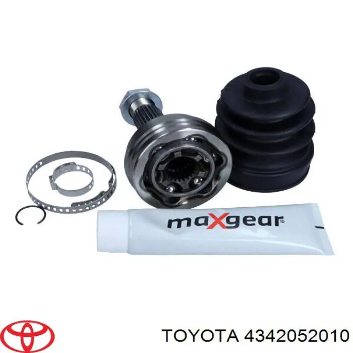 4342052010 Toyota árbol de transmisión delantero izquierdo