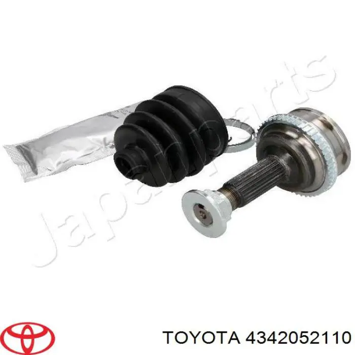 4342052110 Toyota árbol de transmisión delantero izquierdo