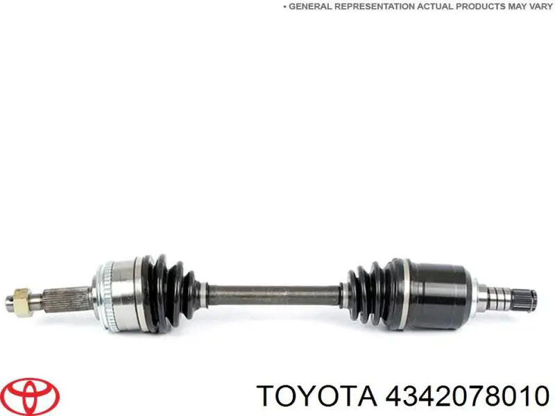 T4342078010 Market (OEM) árbol de transmisión delantero izquierdo