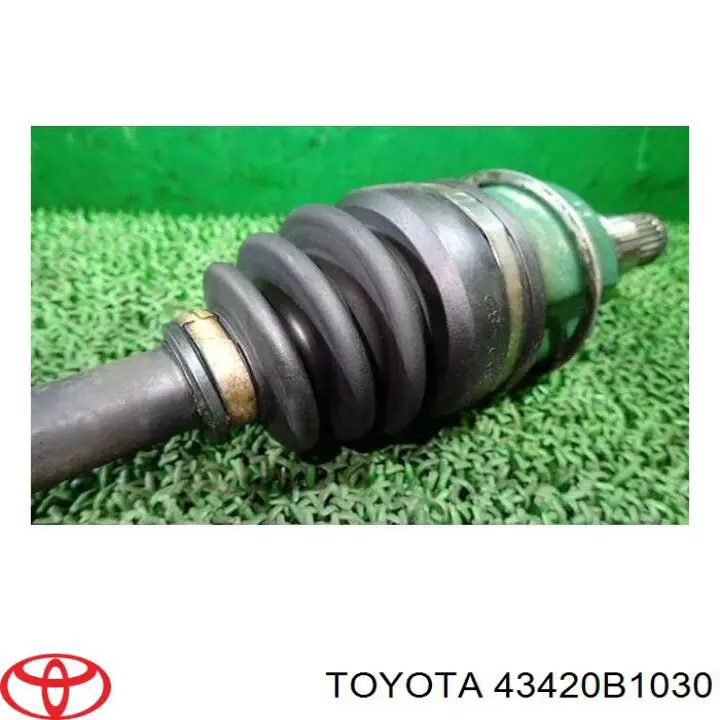 43420B1031 Toyota árbol de transmisión delantero izquierdo