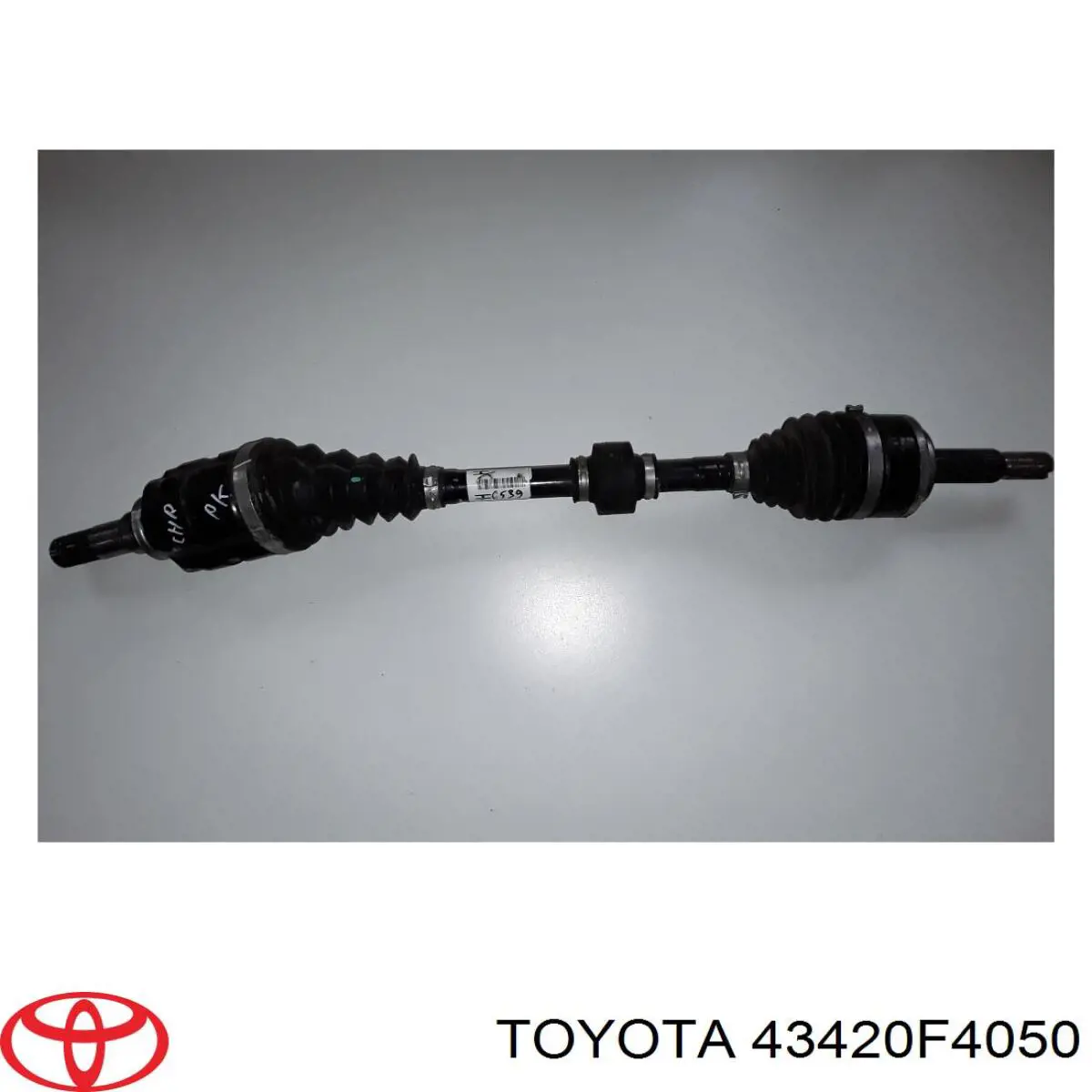 43420F4050 Toyota Semieje delantero izquierdo