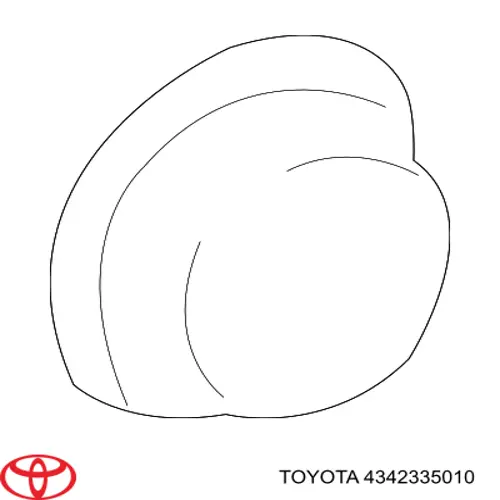 4342335010 Toyota tapacubos de ruedas