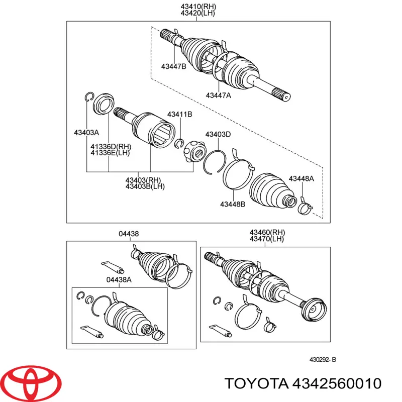  Toyota 4342560010 precio, desde 2,78 EUR