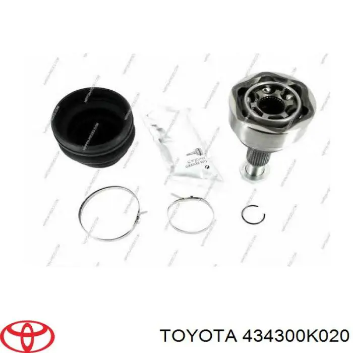 Semieje delantero Toyota 434300K020 precio, desde 112,67 EUR