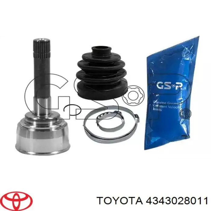 4343028011 Toyota junta homocinética exterior delantera