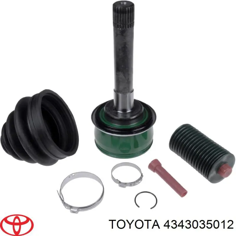 4343035012 Toyota junta homocinética exterior delantera