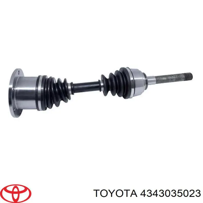 Semieje delantero izquierdo Toyota 4343035023 precio, desde 129,22 EUR
