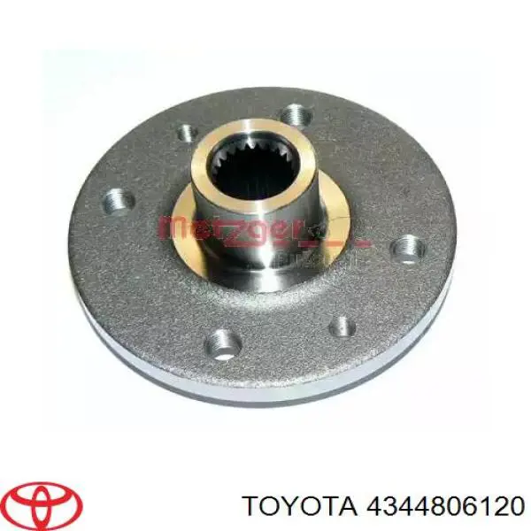 4344806120 Toyota fuelle, árbol de transmisión delantero interior derecho