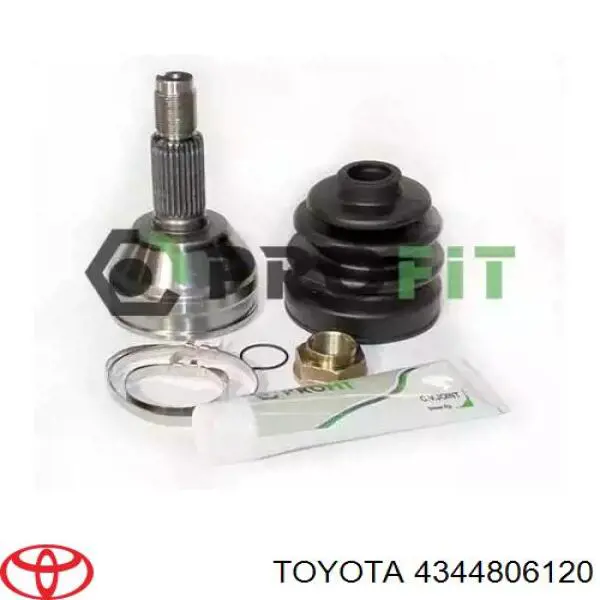 Fuelle, junta homocinética interior derecha delantera Toyota 4344806120 precio, desde 14,25 EUR