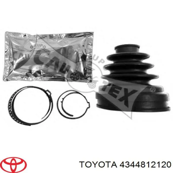 Fuelle, árbol de transmisión delantero interior Toyota Corolla E12
