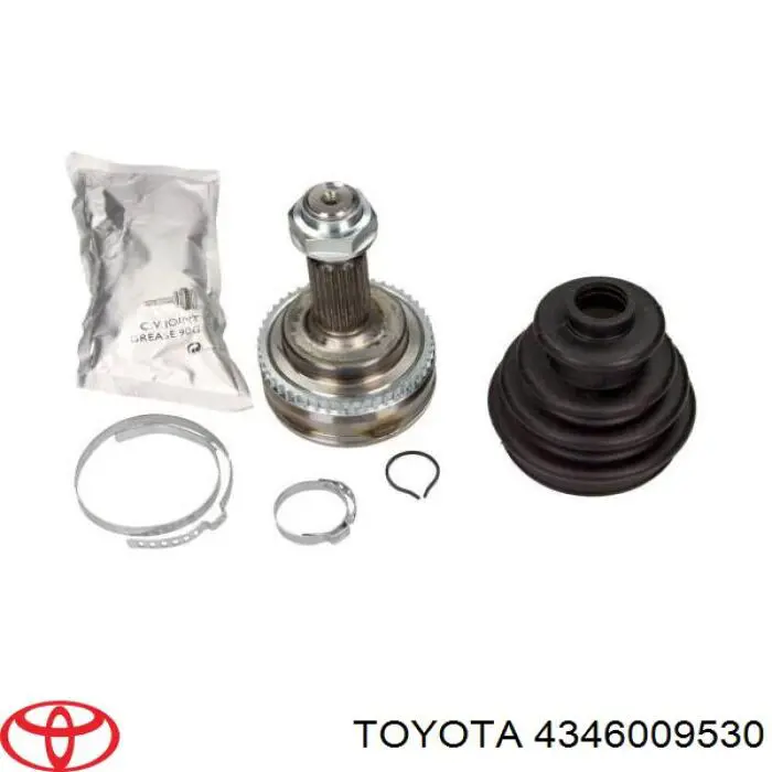 4346009530 Toyota junta homocinética exterior delantera