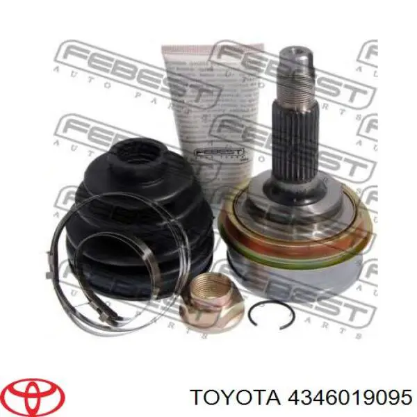 Junta homocinética exterior delantera Toyota 4346019095 precio, desde 35,70 EUR