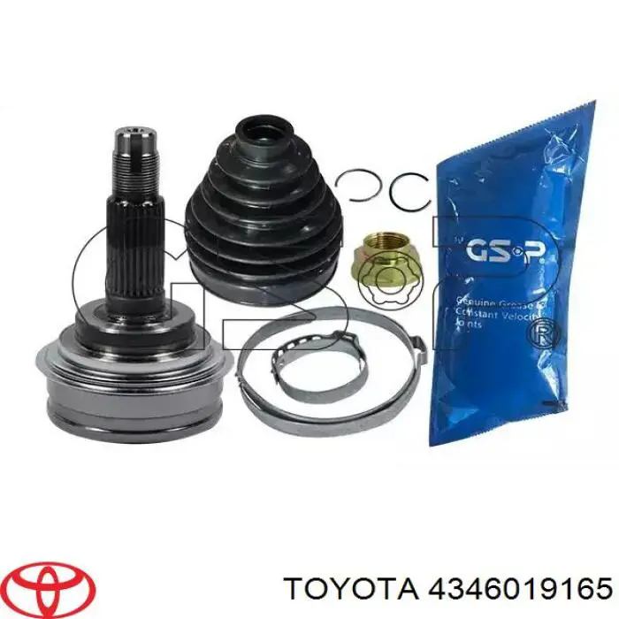 4346019165 Toyota