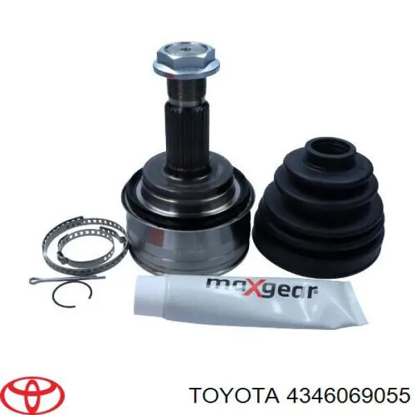 Semieje delantero derecho Toyota 4346069105 precio, desde 43,27 EUR