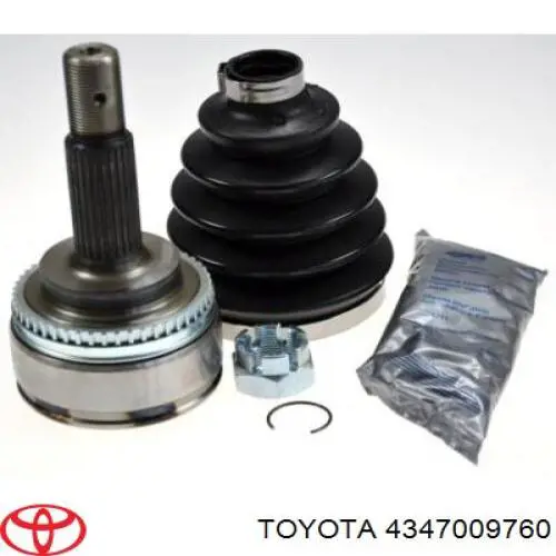 Junta homocinética exterior delantera Toyota 4347009760 precio, desde 360,69 EUR