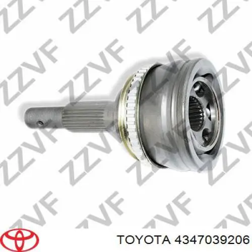 Junta homocinética exterior delantera Toyota 4347039206 precio, desde 543,19 EUR