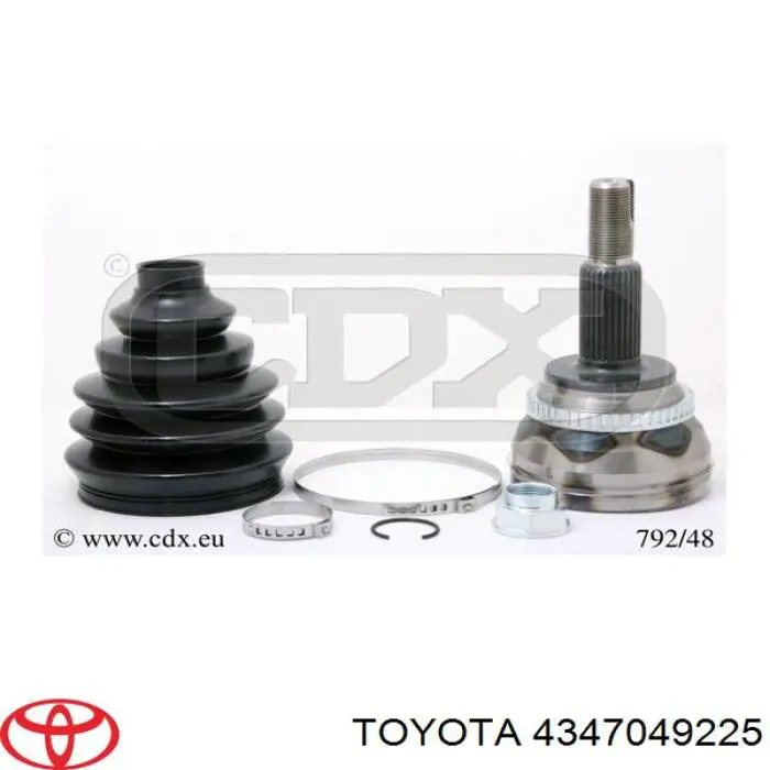 4347049226 Market (OEM) árbol de transmisión delantero izquierdo