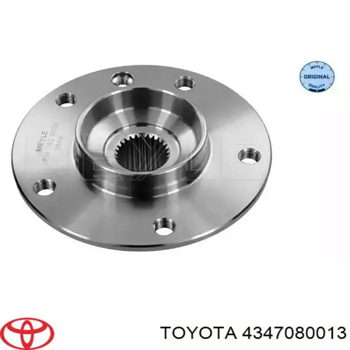 4347080013 Toyota junta homocinética exterior delantera