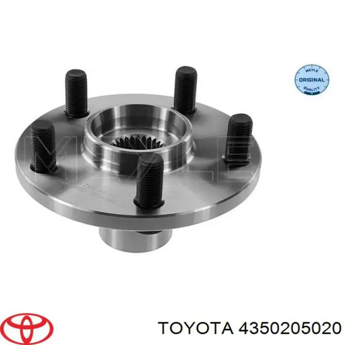 4350205020 Toyota cubo de rueda delantero